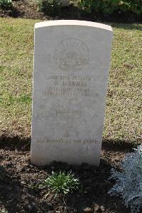 Ismailia War Memorial Cemetery - James, Oliver James